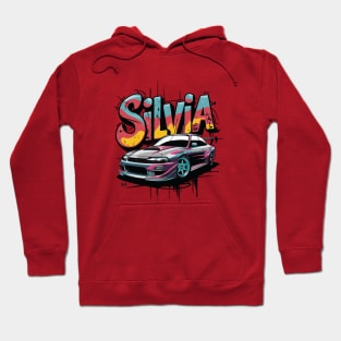 Nissan Silvia S15 Drifting Vintage Car Hoodie